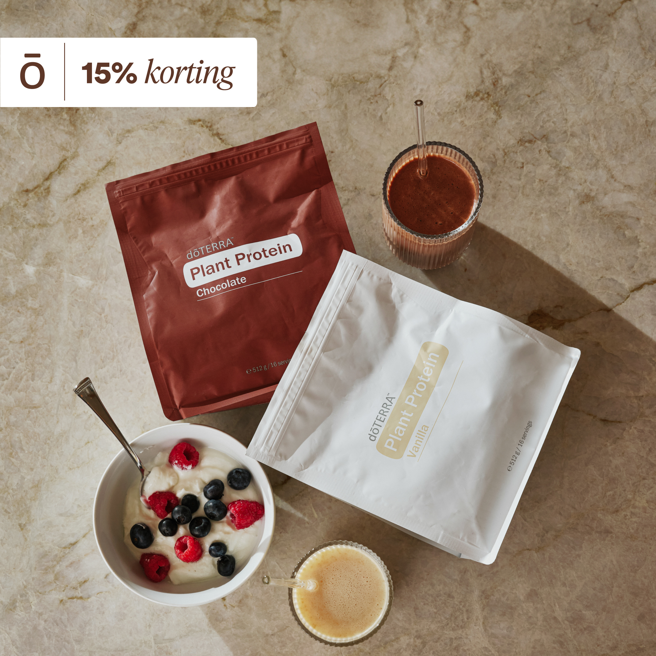 dōTERRA™ Chocolade  Plantaardige Proteïne 