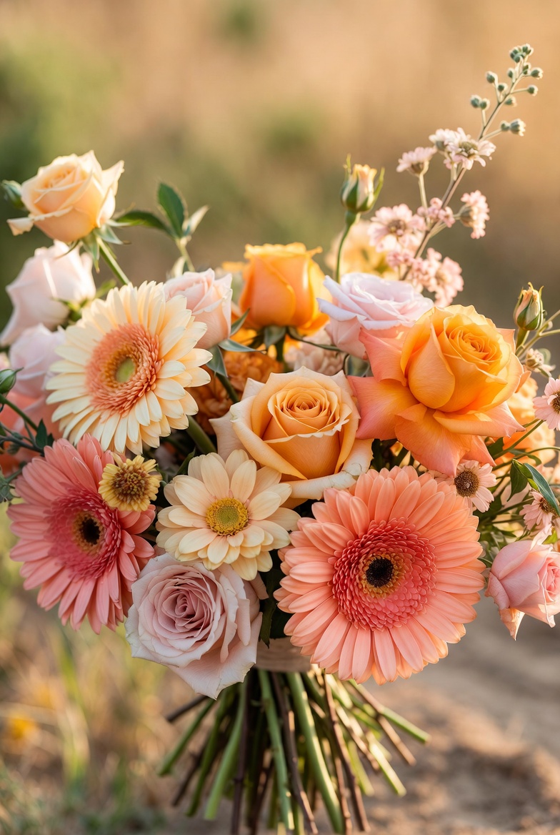 ibiza boeket zalm speels Ibiza boeket zalm speels